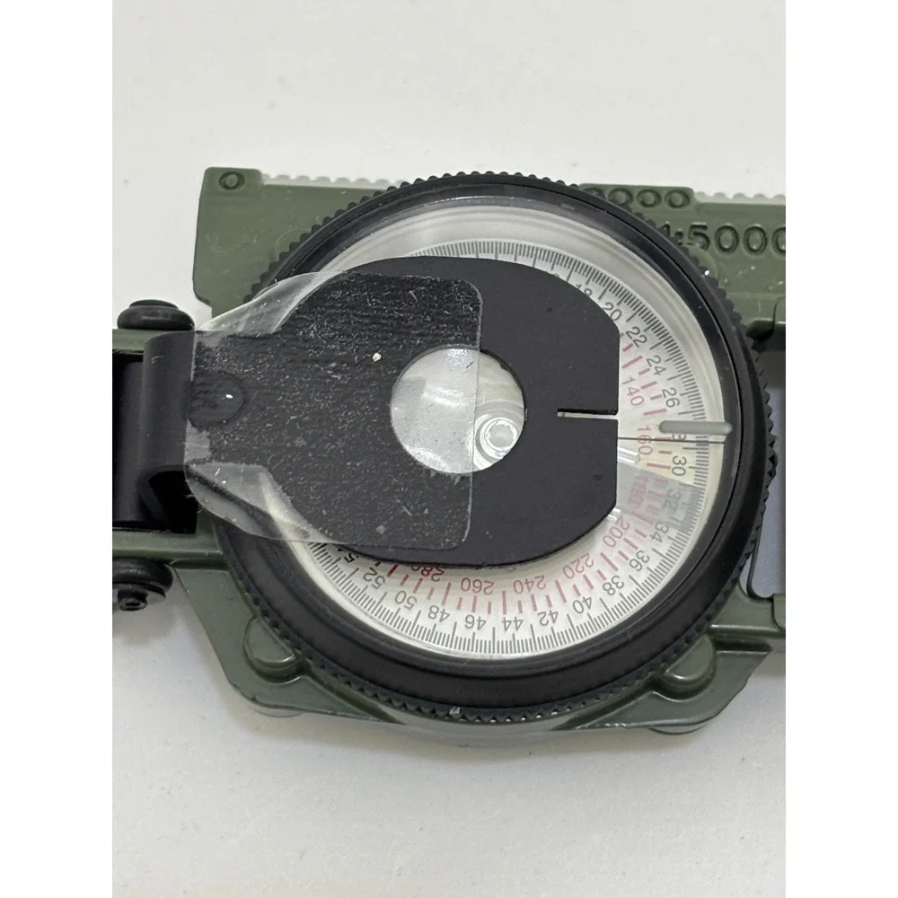 Cammenga Phosphorous US‎ Military Compass Green Shockproof Lensatic Waterproof
